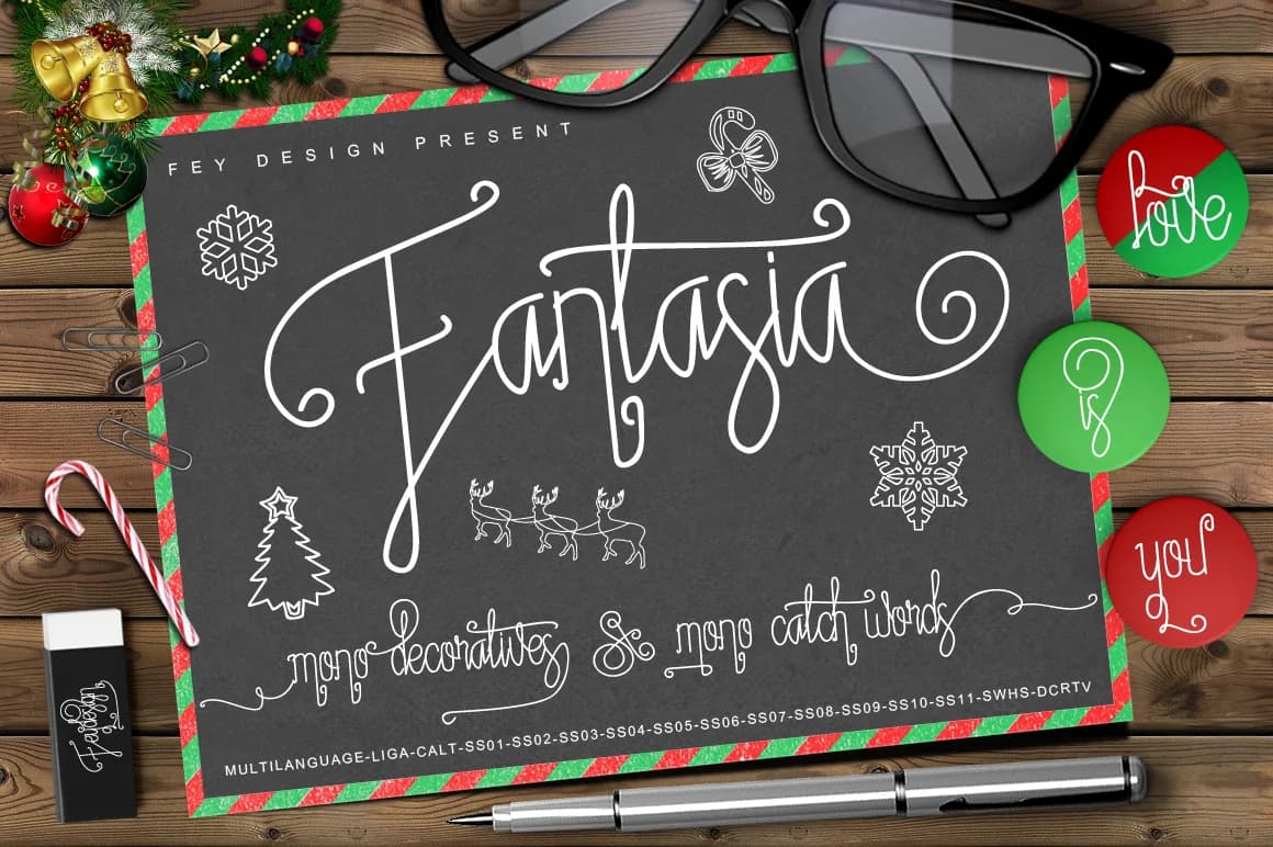 Fantasia Font by feydesign — Script Handwritten Font