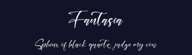 Fantasia by Kong Font — Script Handwritten Font — thumbnail 2