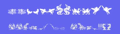 Fantastic Creatures by Iconian Fonts — Dingbats Font — thumbnail 3
