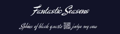 Fantastic Seasons by Xerographer Fonts — Script Handwritten Font — thumbnail 2