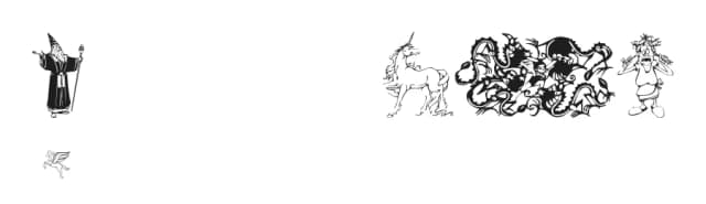 Fantasy CSP by CSP Backgrounds — Dingbats Font