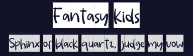 Fantasy kids by Erlina Graphic — Script Handwritten Font — thumbnail 2