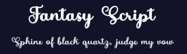 Fantasy Script by Bosstype Studio — Script Handwritten Font — thumbnail 2