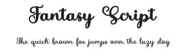 Fantasy Script by Bosstype Studio — Script Handwritten Font — thumbnail 1