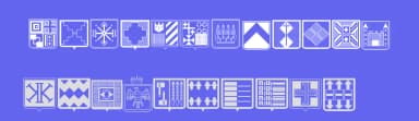 Fantasy Shields Two by Scratch — Dingbats Font — thumbnail 3