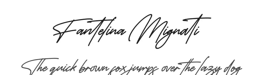 Fantelina Mignati by Perspectype Studio - Letterena.com — Script Handwritten Font