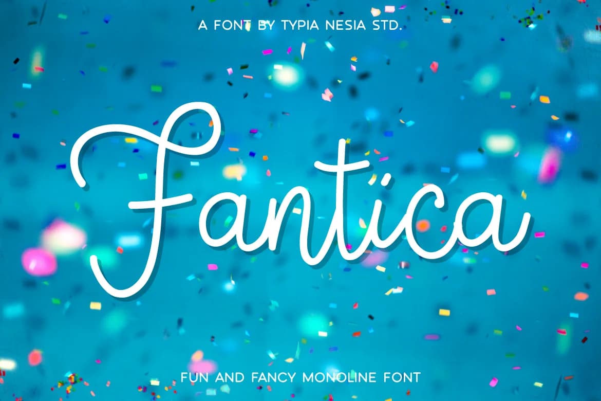 Fantica Font by Typia Nesia — Script Handwritten Font — preview 1