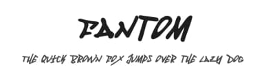 Fantom by Iconian Fonts — Script Handwritten Font — thumbnail 1