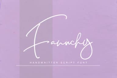Fanuchy Font by BennyDesigns — Script Handwritten Font — thumbnail 1