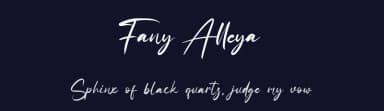 Fany Alleya by StringLabs Creative Studio — Script Handwritten Font — thumbnail 2