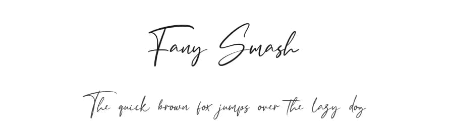 Fany Smash by StringLabs Creative Studio — Script Handwritten Font