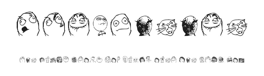 Far.Chehre by Abolfazl Seilsepour — Dingbats Font