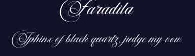 Faradila by View Type — Script Handwritten Font — thumbnail 2