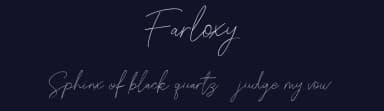 Farloxy by Maulana Creative — Script Handwritten Font — thumbnail 2