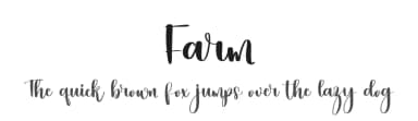 Farm by Inermedia Studio — Script Handwritten Font — thumbnail 1
