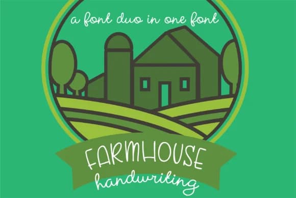 Farmhouse Font by Illustration Ink — Script Handwritten Font