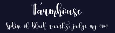Farmhouse by Scratchones — Script Handwritten Font — thumbnail 2
