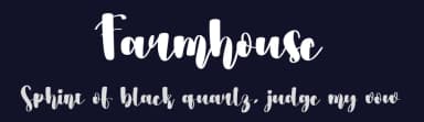 Farmhouse by Scratchones — Script Handwritten Font — thumbnail 2