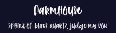 Farmhouse by FreshtypeINK — Script Handwritten Font — thumbnail 2