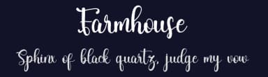 Farmhouse by FreshtypeINK — Script Handwritten Font — thumbnail 2