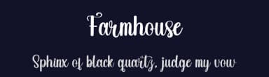 Farmhouse by creatype designer — Script Handwritten Font — thumbnail 2