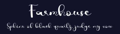 Farmhouse by Erik Studio — Script Handwritten Font — thumbnail 2