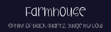 Farmhouse by Arif Studios — Script Handwritten Font — thumbnail 2