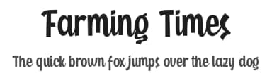 Farming Times by DumadiStyle — Script Handwritten Font — thumbnail 1