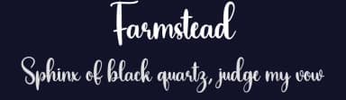 Farmstead by Scratchones — Script Handwritten Font — thumbnail 2