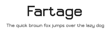 Fartage by Slide Shoot Type — Sans Serif Font — thumbnail 1
