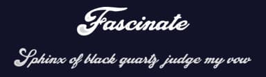 Fascinate by Billy Argel Fonts ® — Script Handwritten Font — thumbnail 2