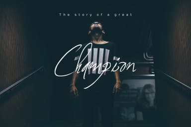 Fascinating Signature Font by Marcelo Inez — Script Handwritten Font — thumbnail 9