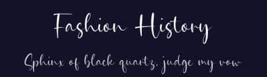Fashion History by Timur Type — Script Handwritten Font — thumbnail 2