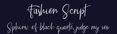 Fashion Script by FallenGraphic Studio — Script Handwritten Font — thumbnail 2