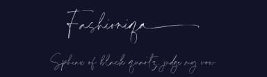 Fashioniqa by Timur Type — Script Handwritten Font — thumbnail 2
