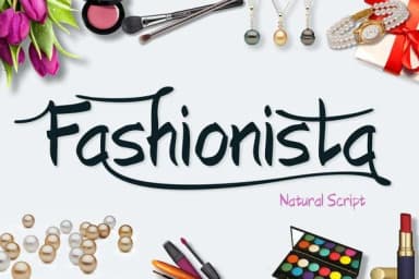 Fashionista Font by Byuly Ayika — Script Handwritten Font — thumbnail 1
