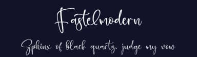 Fastelmodern by Letterena Studios — Script Handwritten Font — thumbnail 2