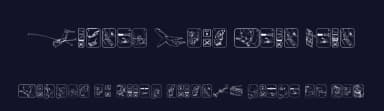 Fasten Your Seat Belt by pheist — Dingbats Font — thumbnail 2