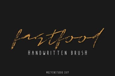 Fastfood Font by Mozyen Studio — Script Handwritten Font — thumbnail 1