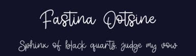 Fastina Ootsine by Letterafa Studio — Script Handwritten Font — thumbnail 2