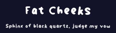 Fat Cheeks by Bel — Script Handwritten Font — thumbnail 2