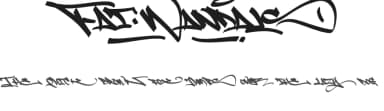 Fat Wandals by Måns Grebäck — Script Handwritten Font — thumbnail 1