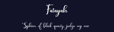 Fatayah by YonType Studio — Script Handwritten Font — thumbnail 2