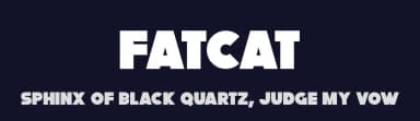 FatCat by Hawtpixel — Sans Serif Font — thumbnail 2