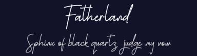Fatherland by Bluestype Studio — Script Handwritten Font — thumbnail 2