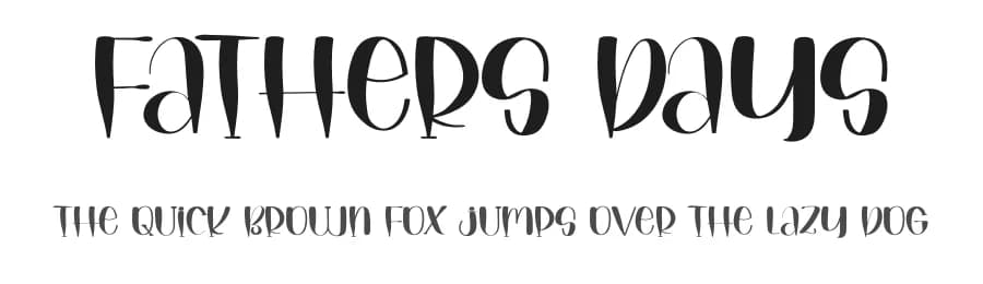 Fathers Days by Inermedia Studio — Script Handwritten Font