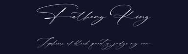Fathony King by StringLabs Creative Studio — Script Handwritten Font — thumbnail 2