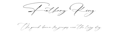 Fathony King by StringLabs Creative Studio — Script Handwritten Font — thumbnail 1