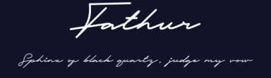 Fathur by PutraCetol Studio — Script Handwritten Font — thumbnail 2