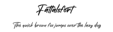 Fattalsfort by Maulana Creative — Script Handwritten Font — thumbnail 1